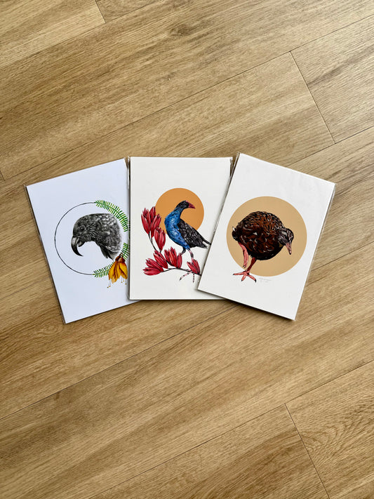 Circle 3 Pack Prints A5