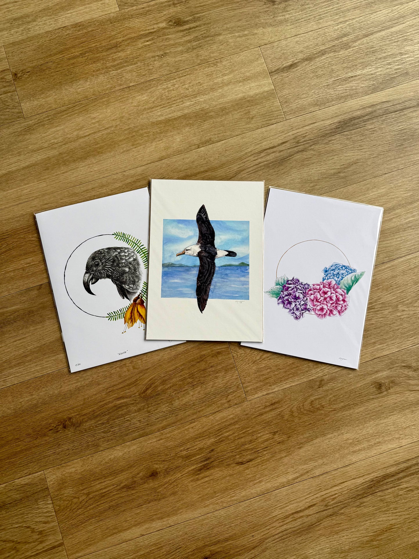 Shapes 3 Pack Prints A4