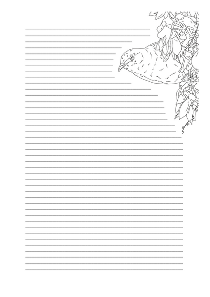 "Monstera Leaf" Notebook