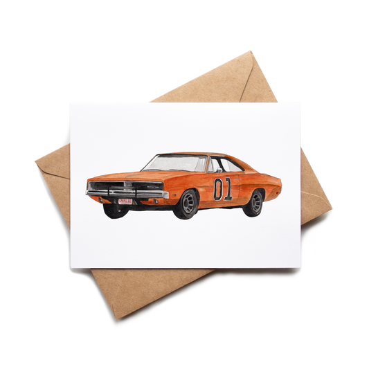 "General Lee" Greeting Card