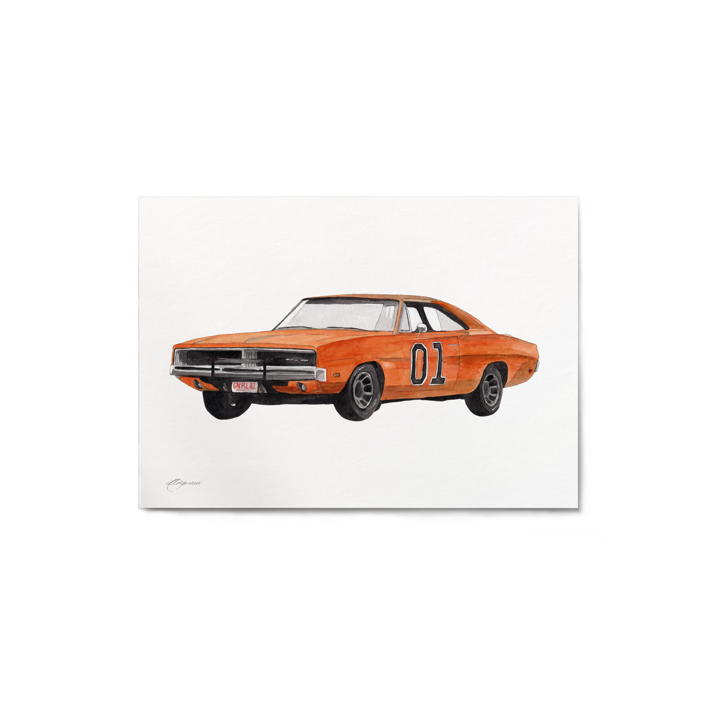 "General Lee" Print