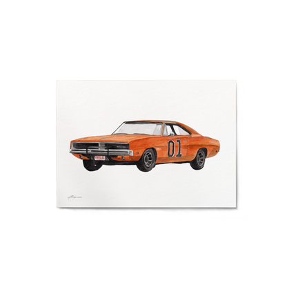 "General Lee" Print