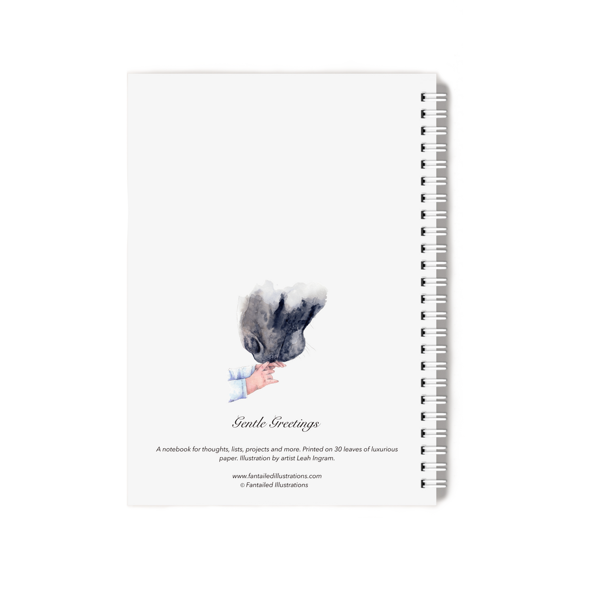 "Gentle Greetings" Notebook