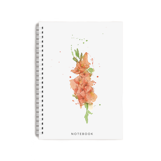"Gladiolus" Notebook