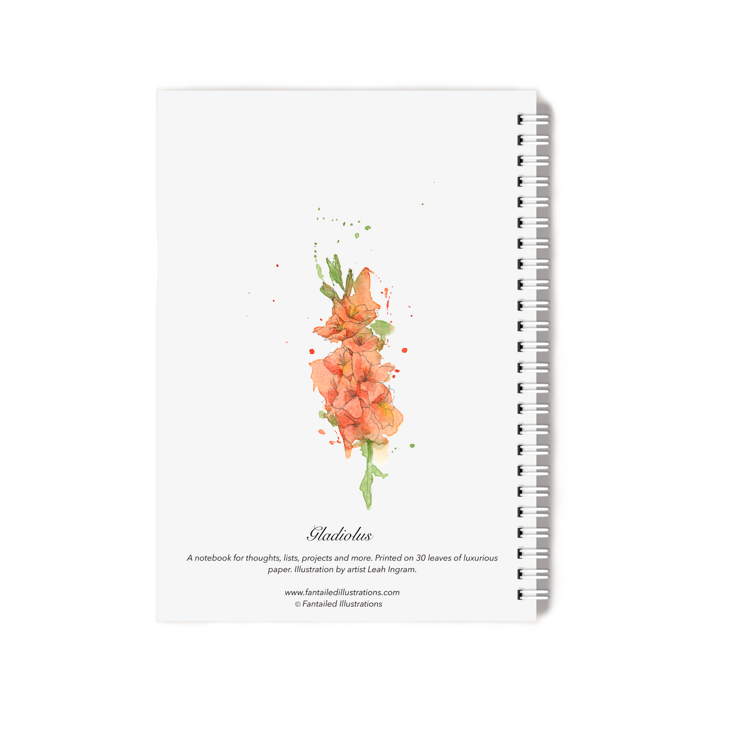 "Gladiolus" Notebook