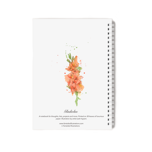 "Gladiolus" Notebook