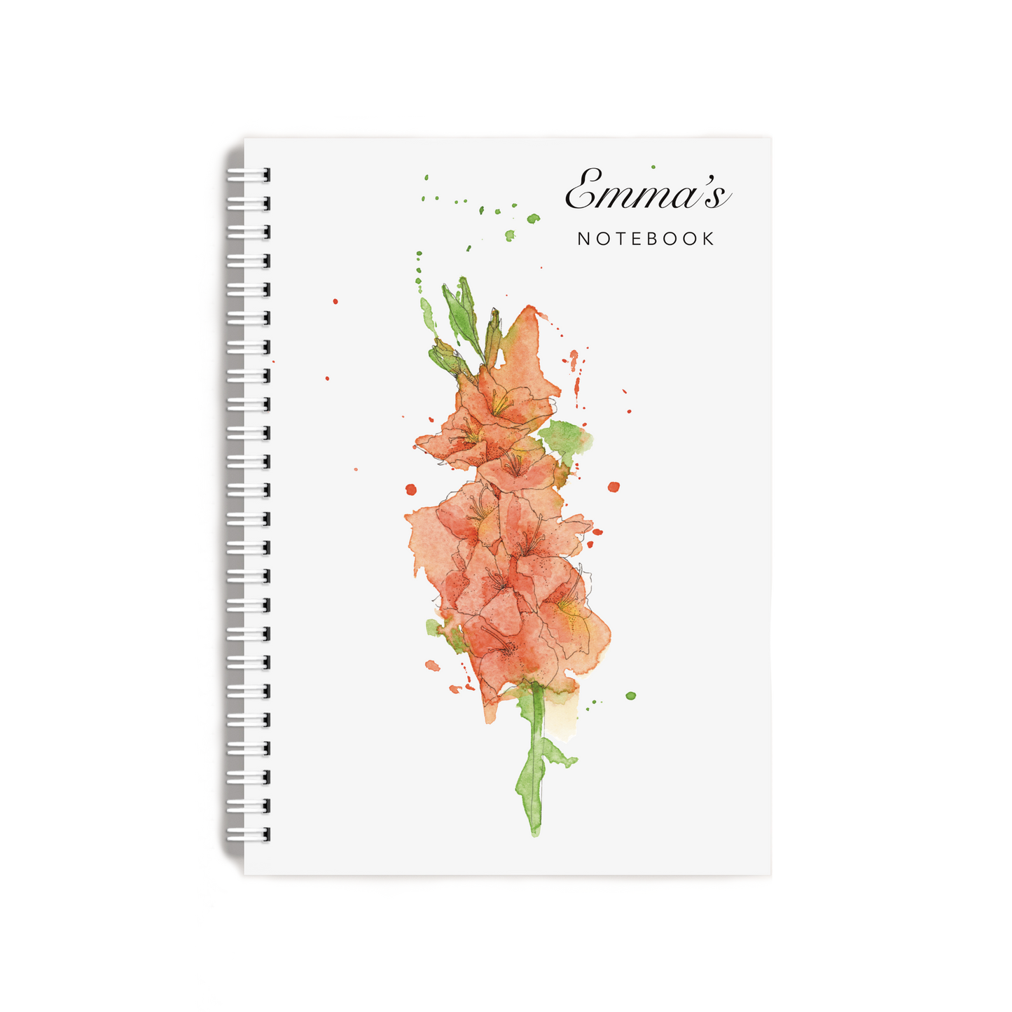 "Gladiolus" Notebook