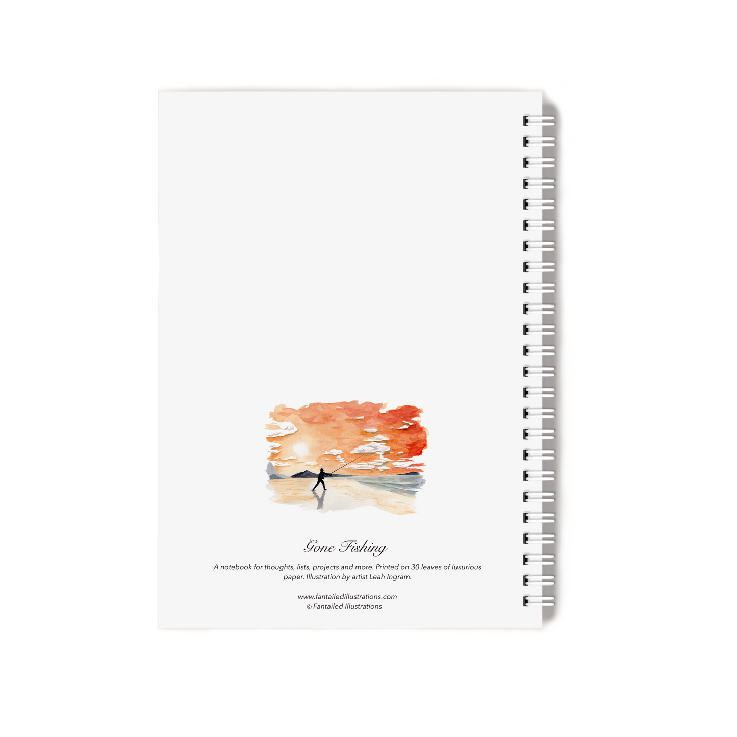 "Gone Fishing" Notebook