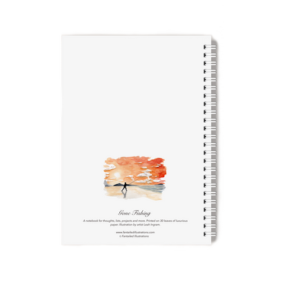 "Gone Fishing" Notebook