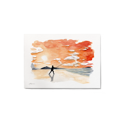 "Gone Fishing" Print