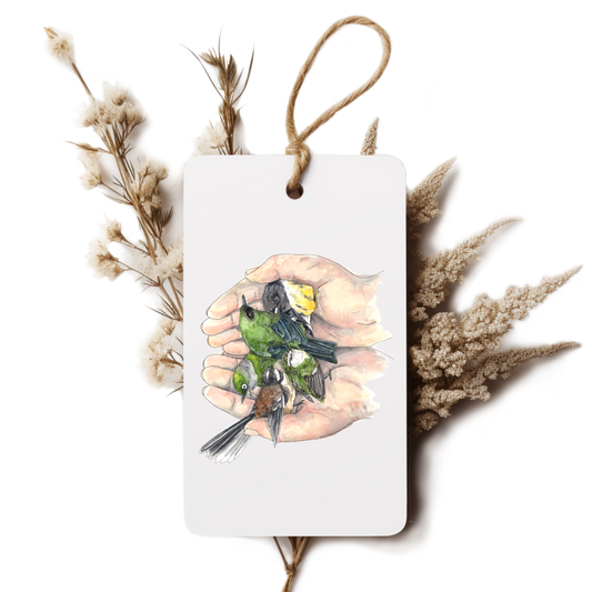 "Handful of Aotearoa" Gift Tag