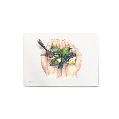 "Handful of Aotearoa" Print