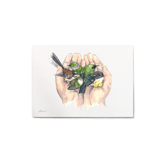 "Handful of Aotearoa" Print