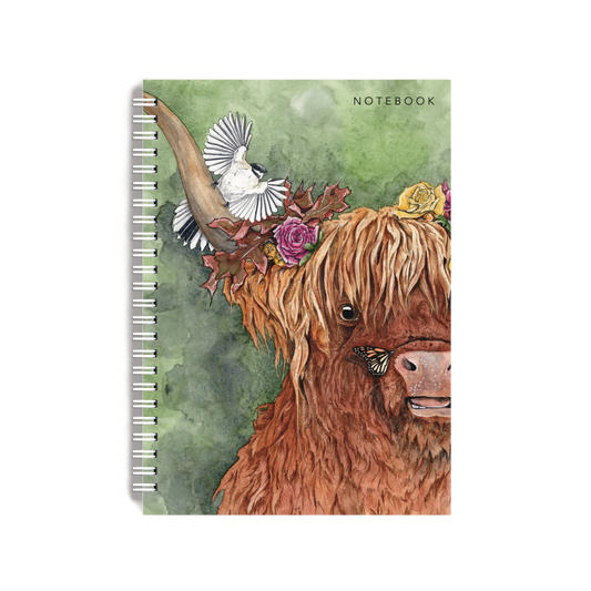 "Highland Cow" Notebook