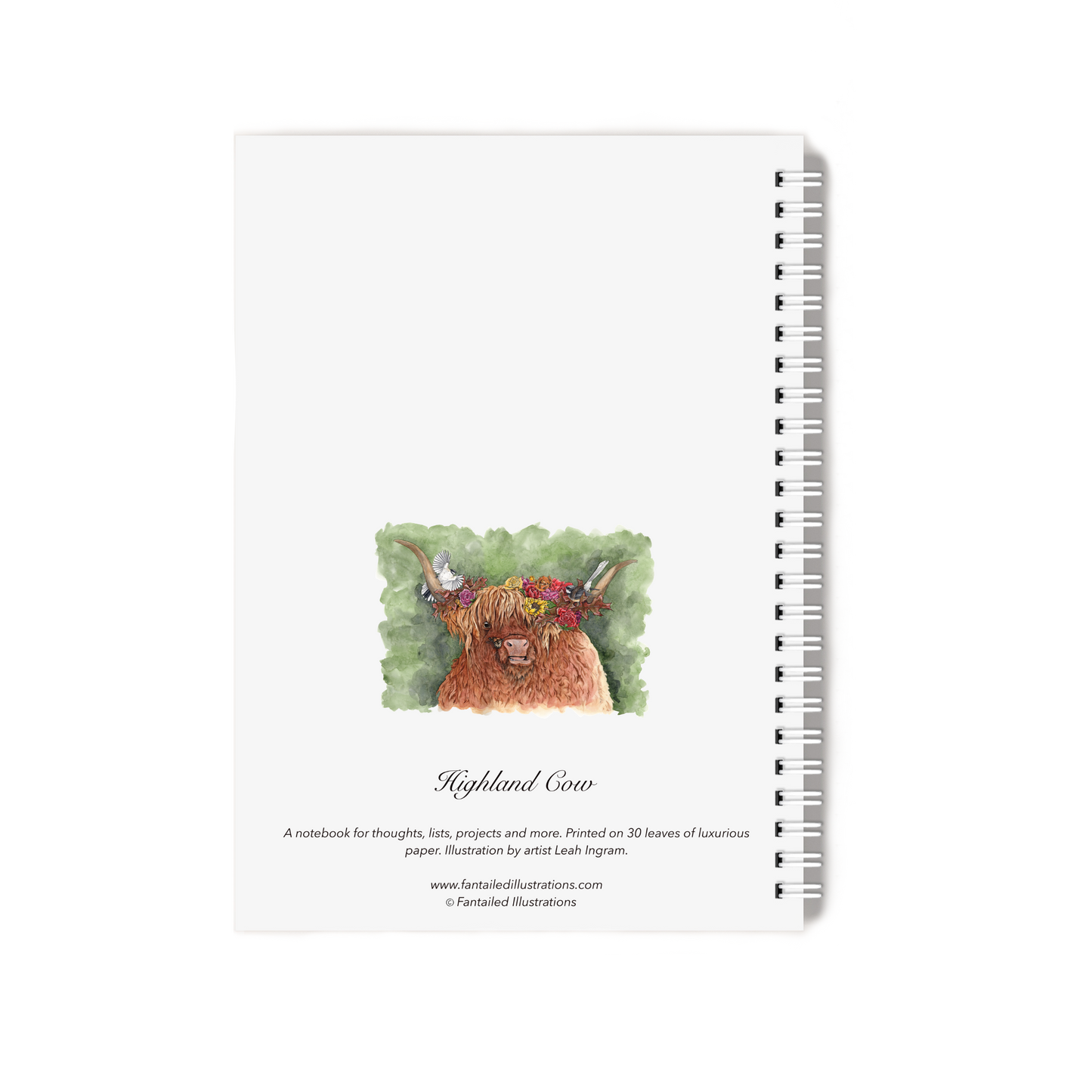 "Highland Cow" Notebook