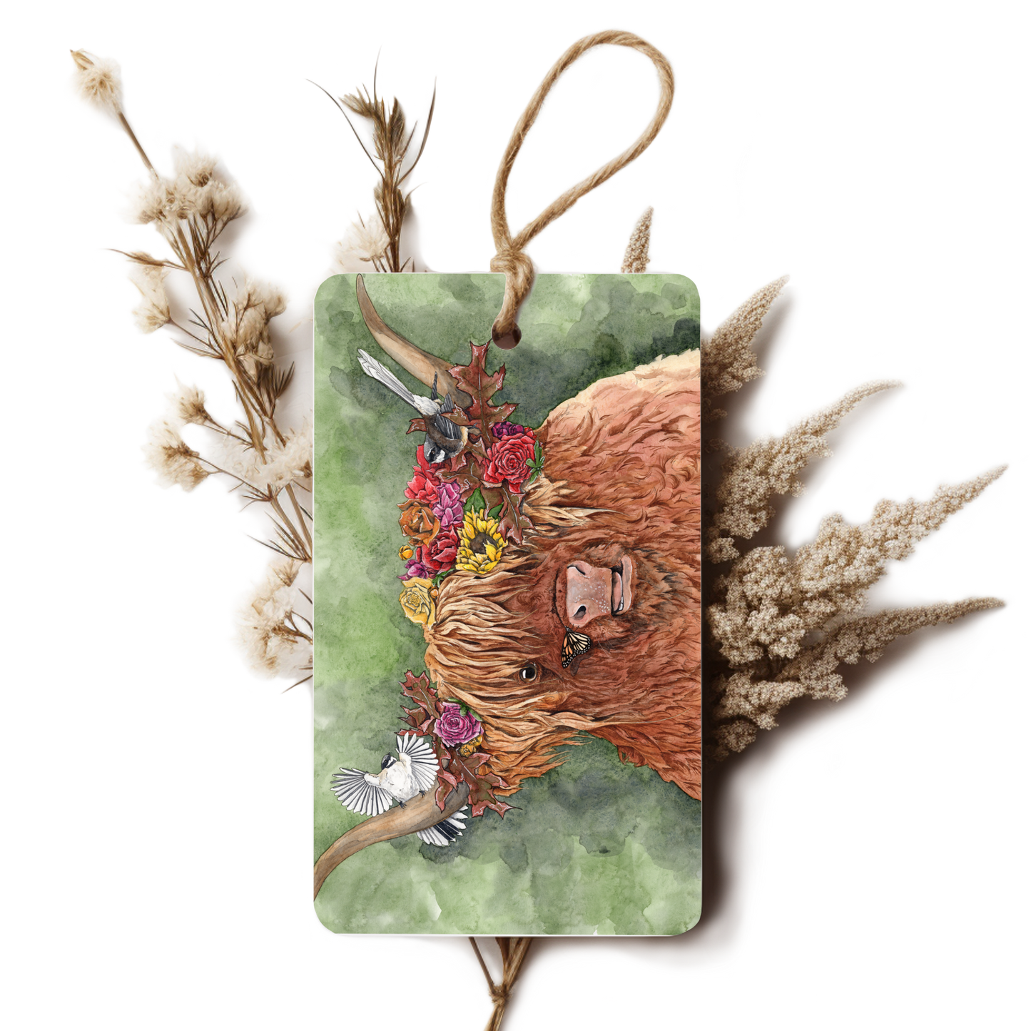 "Highland Cow" Gift Tag