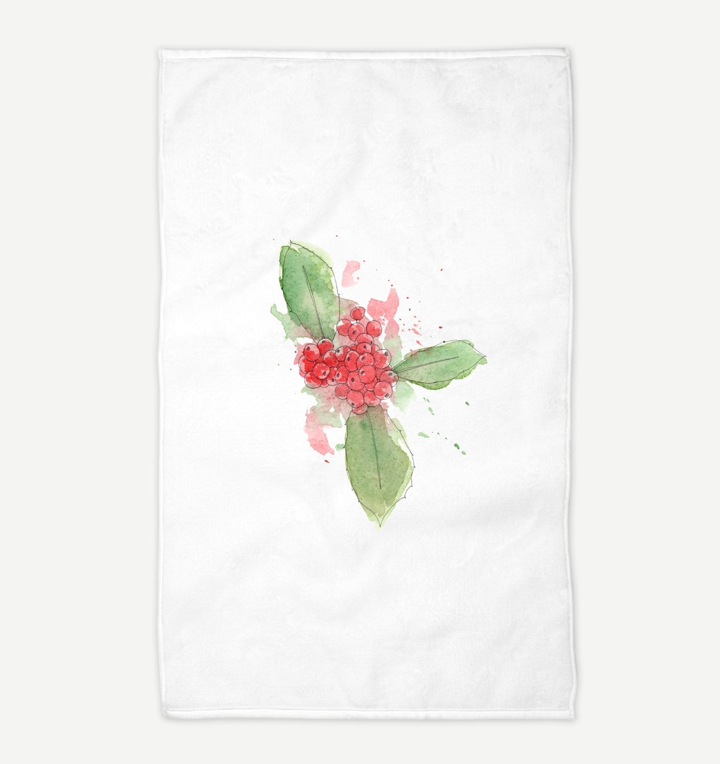 Holly Tea Towel