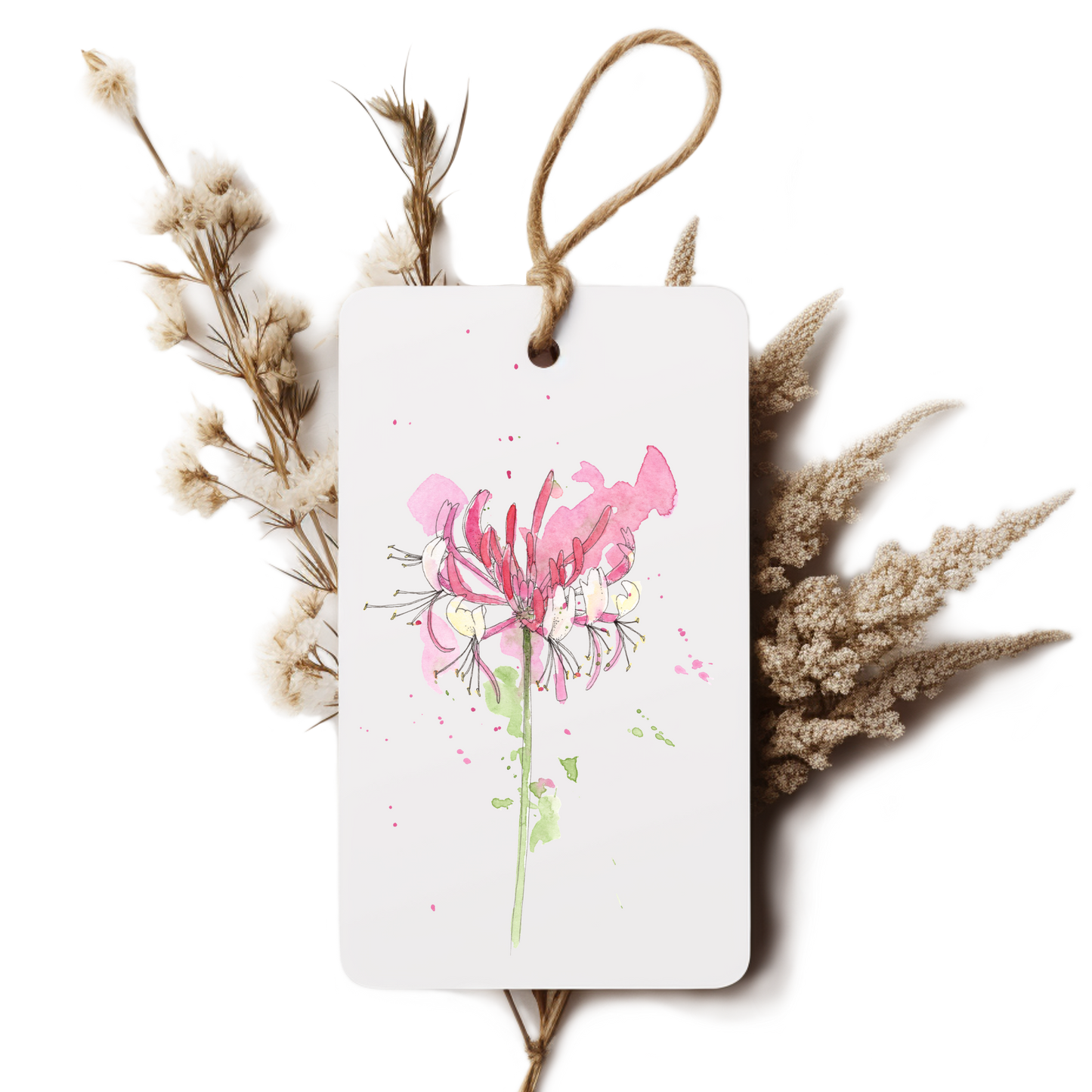 "Honeysuckle" Gift Tag