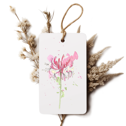 "Honeysuckle" Gift Tag