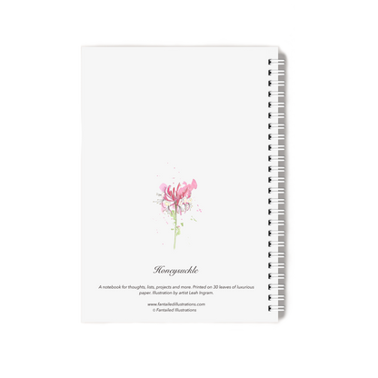 "Honeysuckle" Notebook