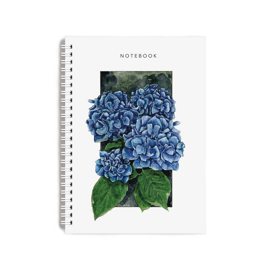 "Hydrangea" Notebook