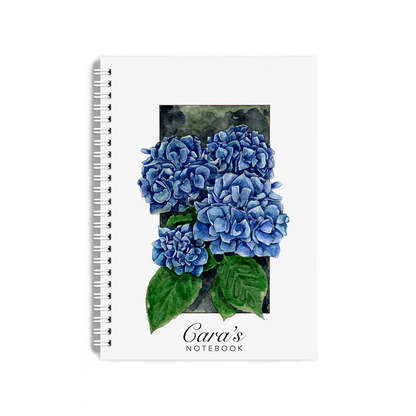 "Hydrangea" Notebook