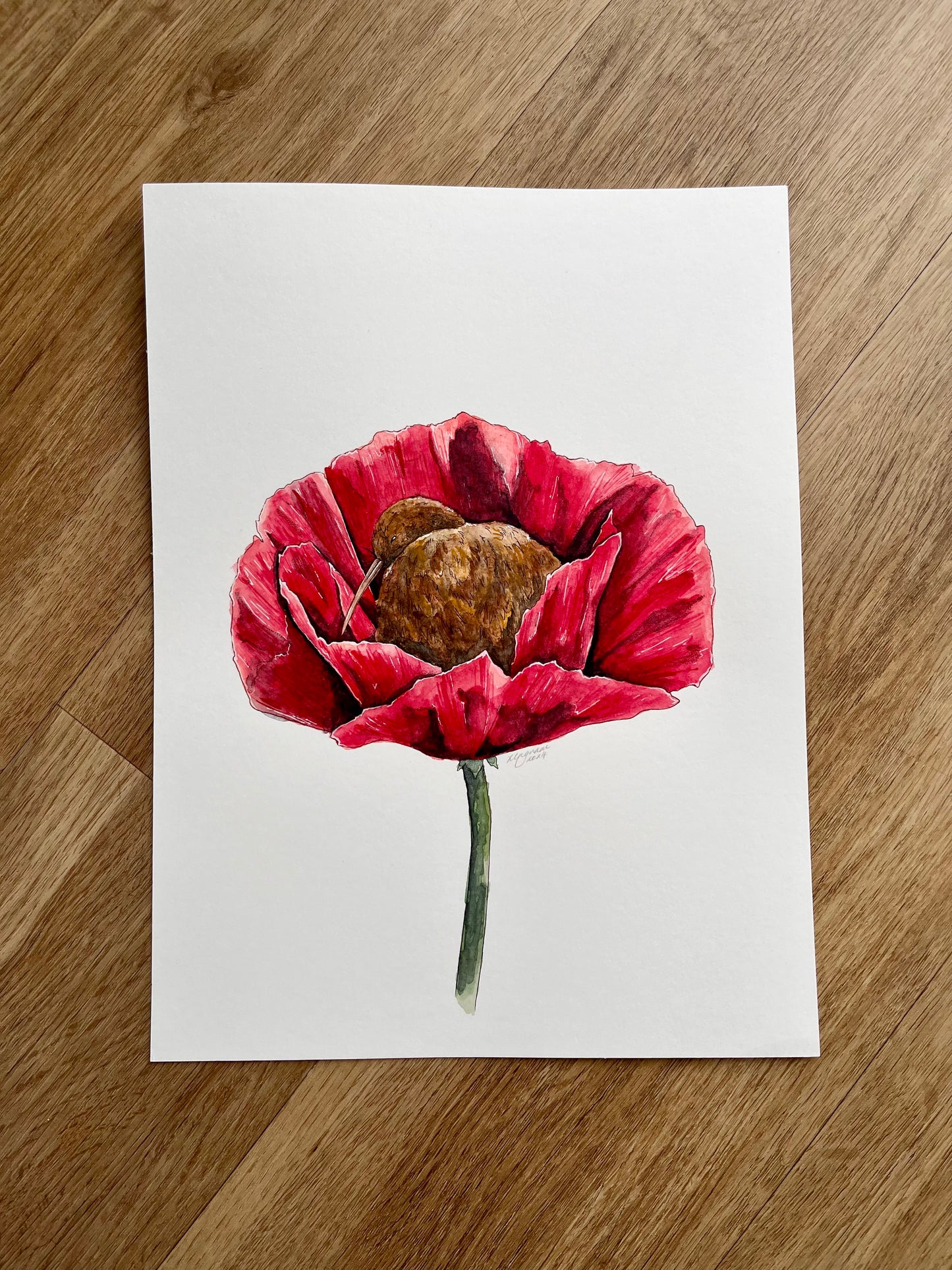 ONO Price - Peace in Poppies Original