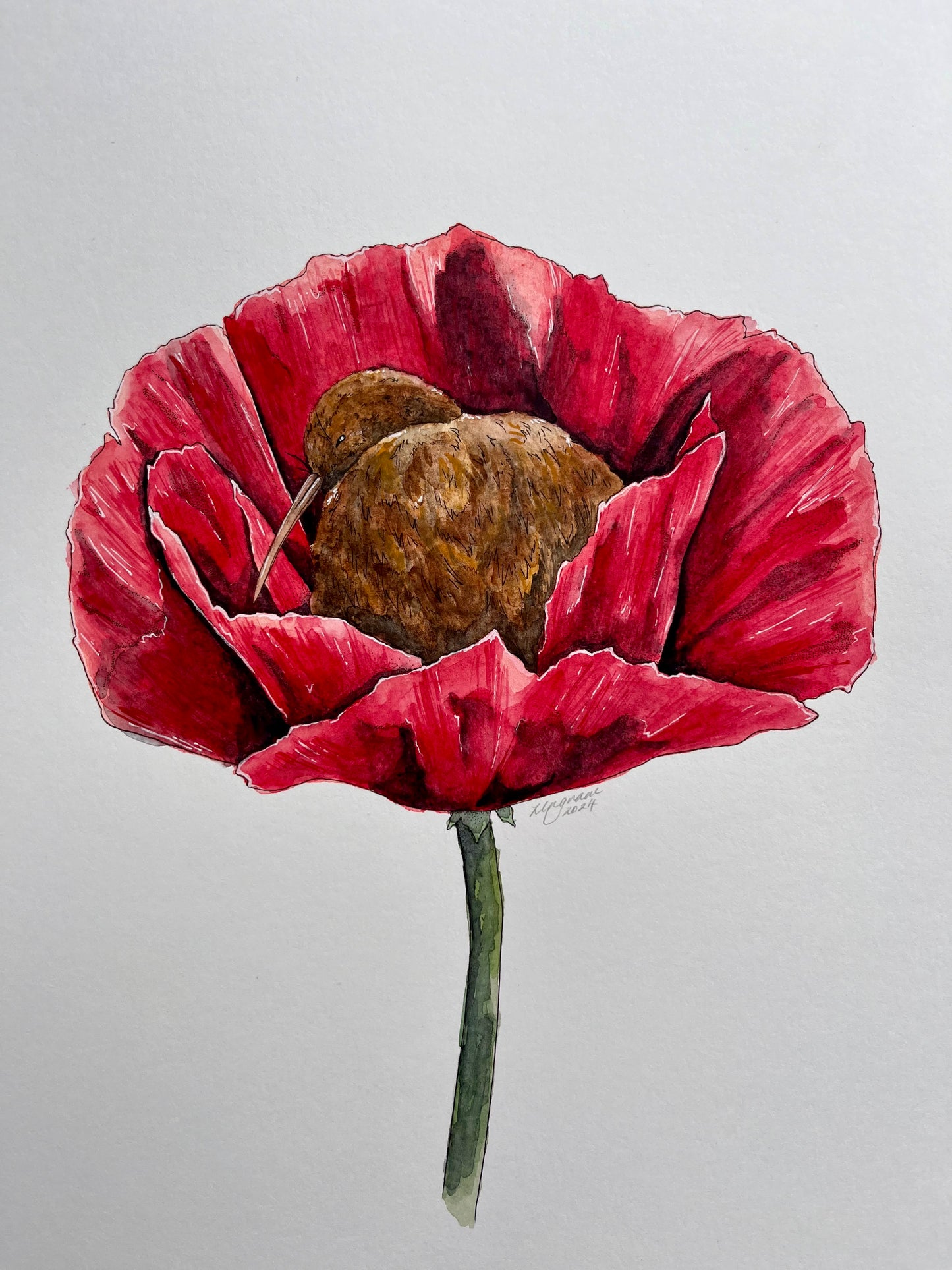 ONO Price - Peace in Poppies Original