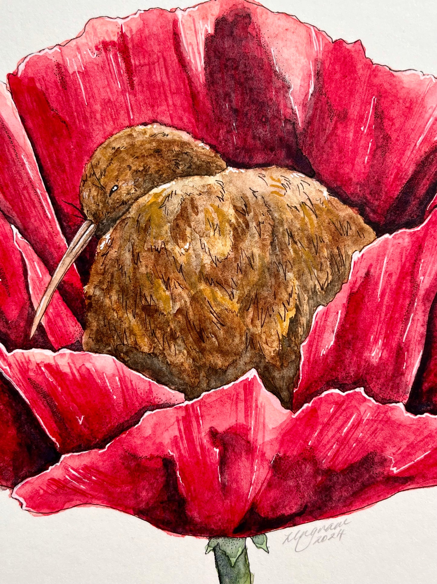 ONO Price - Peace in Poppies Original