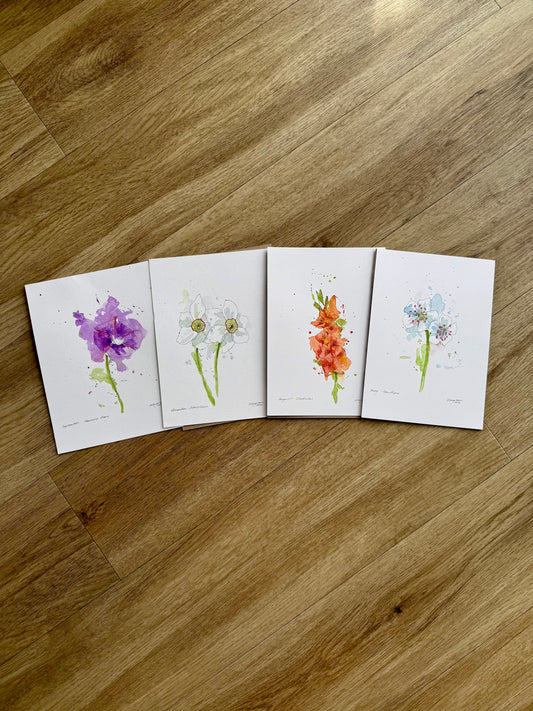 Flowers Originals 4 Pack A5