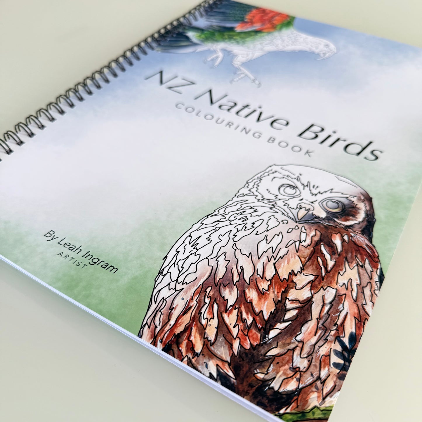 New Zealand Birds Colouring Book