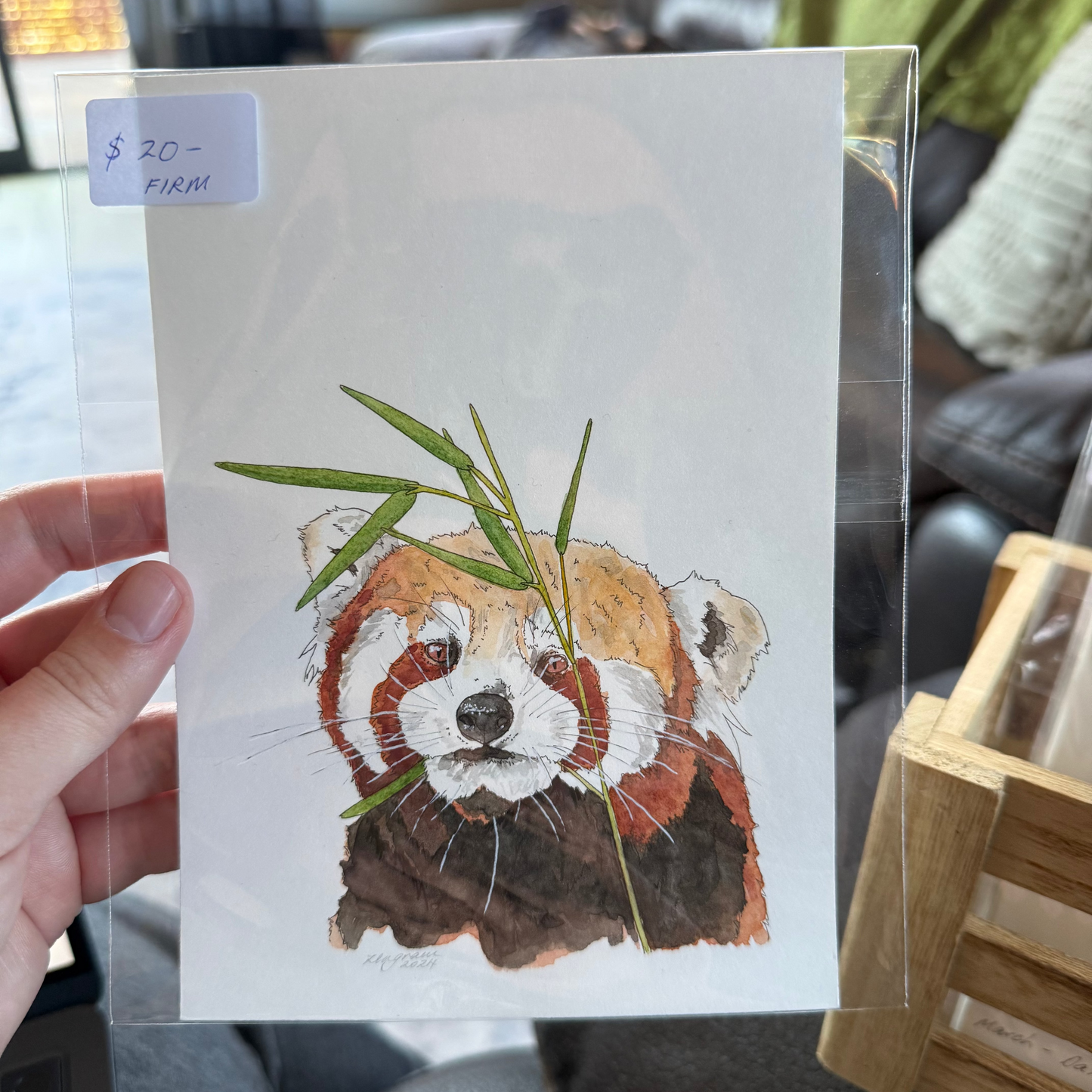 Mini one-off "Red Panda" Original