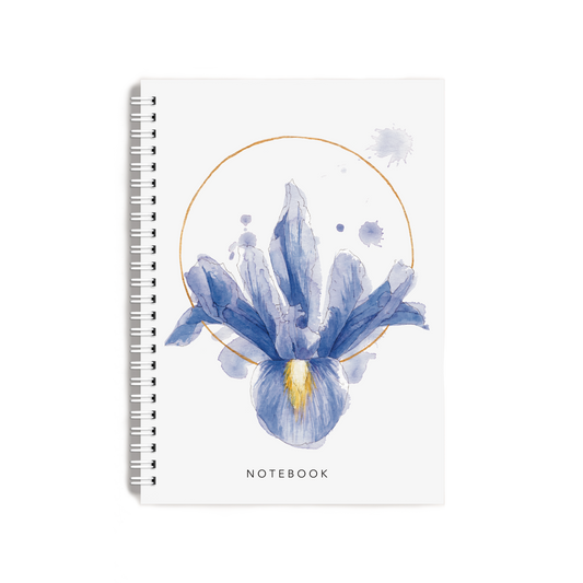 "Iris Circle" Notebook