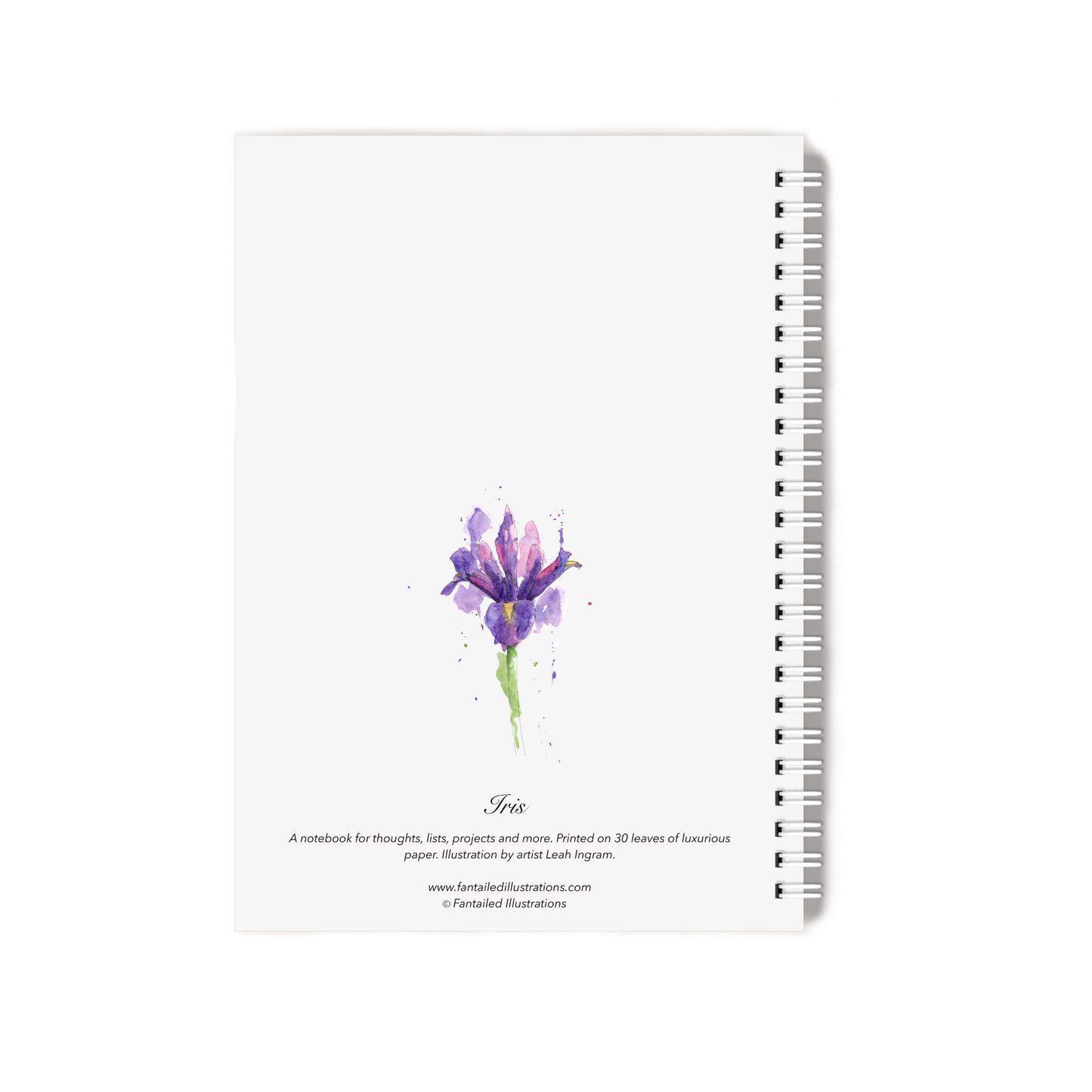 "Iris" Notebook