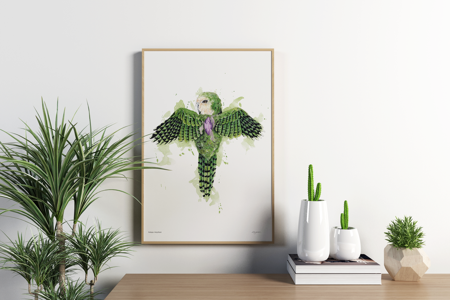 "Kakapo Amythest" Print