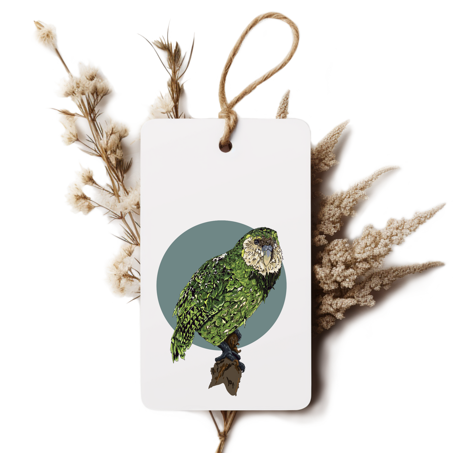 "Kākāpō" Gift Tag