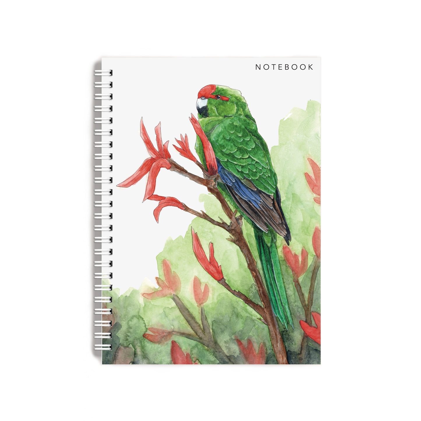 "Kākāriki on Harakeke" Notebook