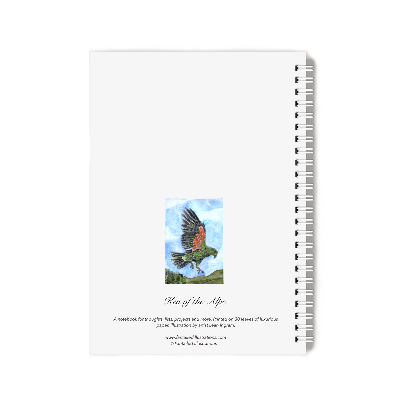 "Kea of the Alps" Notebook