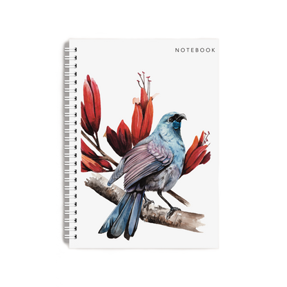 "Kōkako & Harakeke" Notebook