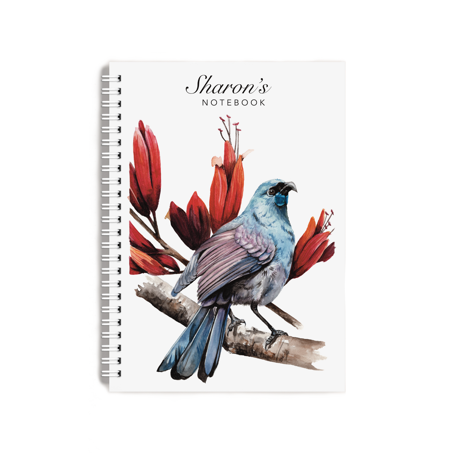 "Kōkako & Harakeke" Notebook