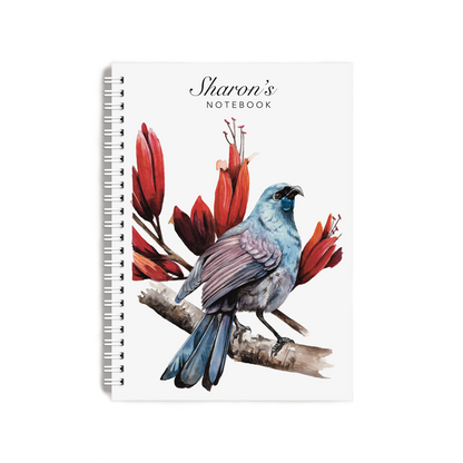 "Kōkako & Harakeke" Notebook
