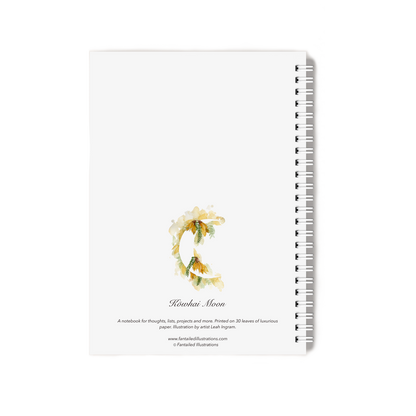 "Kōwhai Moon" Notebook
