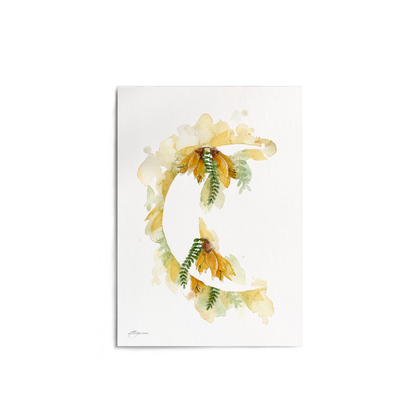 "Kōwhai Moon" Print