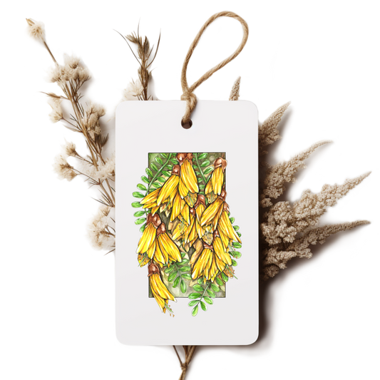 "Kōwhai" Gift Tag