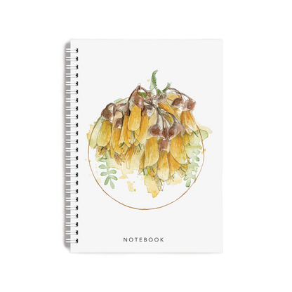 "Kōwhai Wreath" Notebook