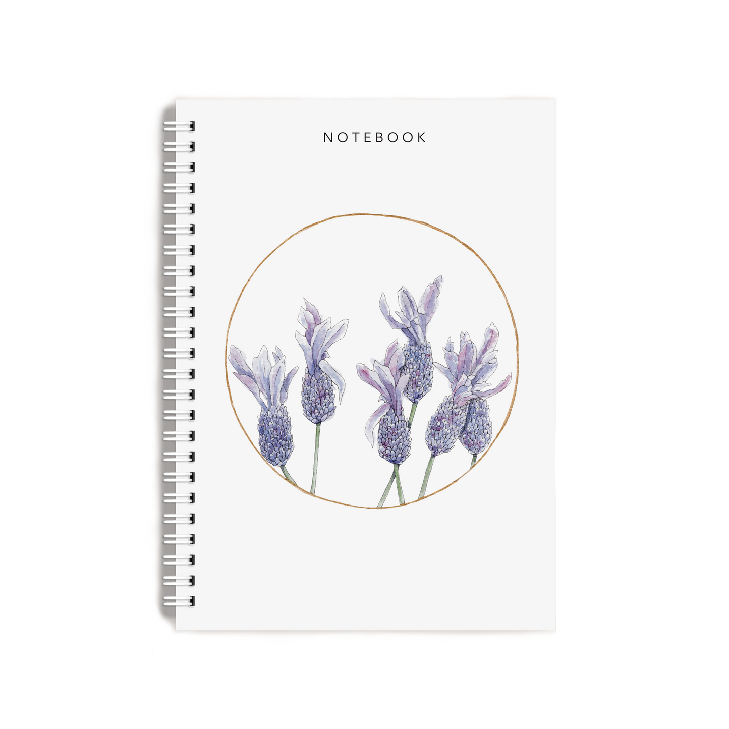 "Lavender Circle" Notebook