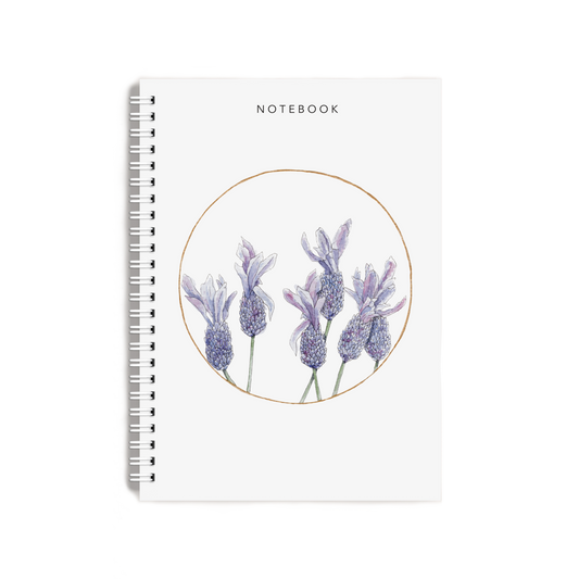 "Lavender Circle" Notebook