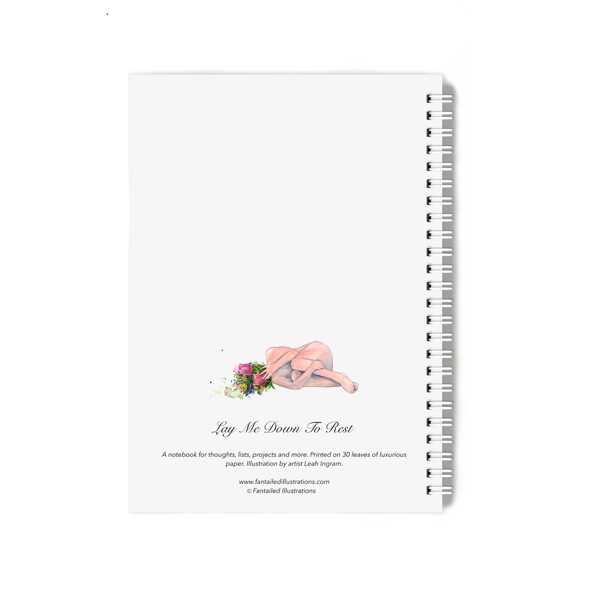 "Lay Me Down To Rest" Notebook