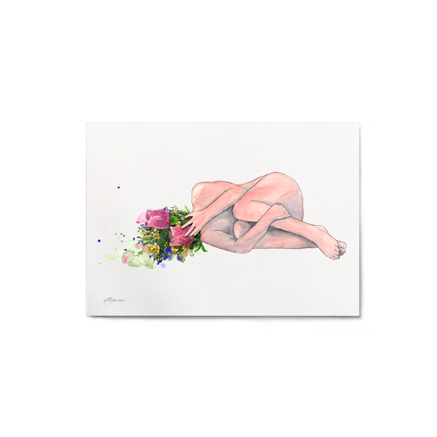 "Lay Me Down To Rest" Print