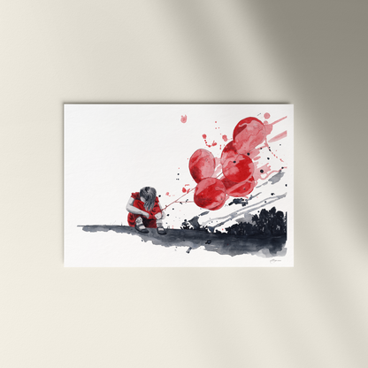 "Learning to Let Go" Print